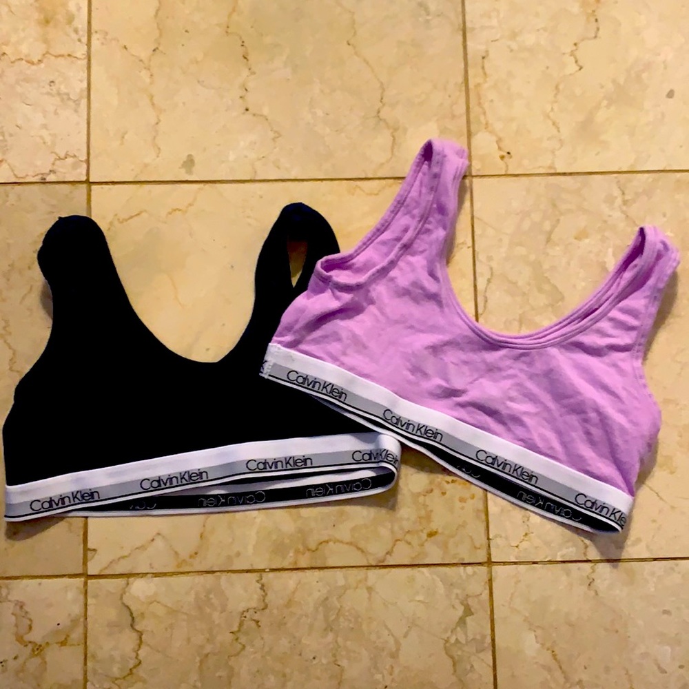 PAIR Calvin Klein cotton sports bra